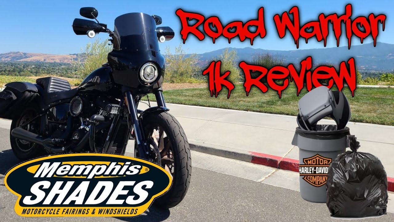 Memphis Shades Road Warrior Low Rider S Review: Ultimate Wind Protection